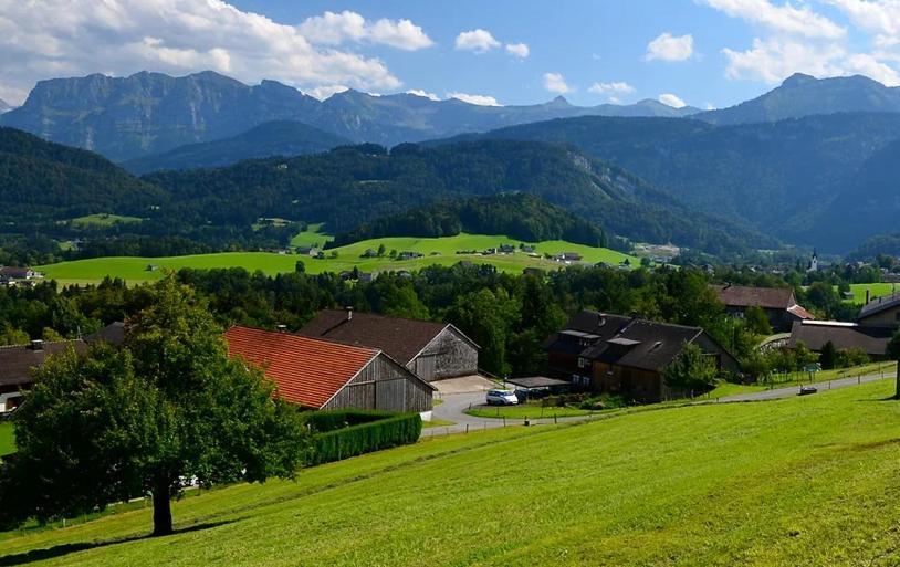 Bio Ferienbauernhof Greber Villa Schwarzenberg im Bregenzerwald Eksteriør bilde